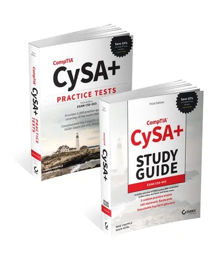 CompTIA CySA+ Certification Kit Exam CS0-003 by Mike Chapple ISBN: 978-1394182961