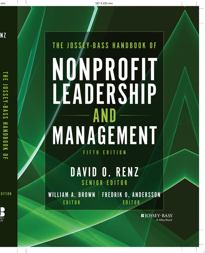 The Jossey-Bass Handbook of Nonprofit Leadership and Management 5th Edition