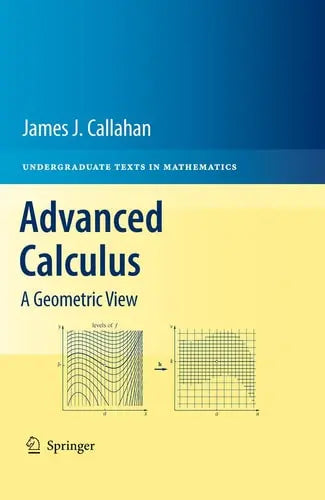Advanced Calculus A Geometric View by James J. Callahan ISBN: 978-1441973313