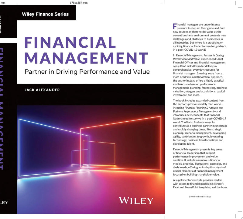 Financial Management Partner in Driving Performance and Value by Jack Alexander 1st Edition ISBN 9781394228362