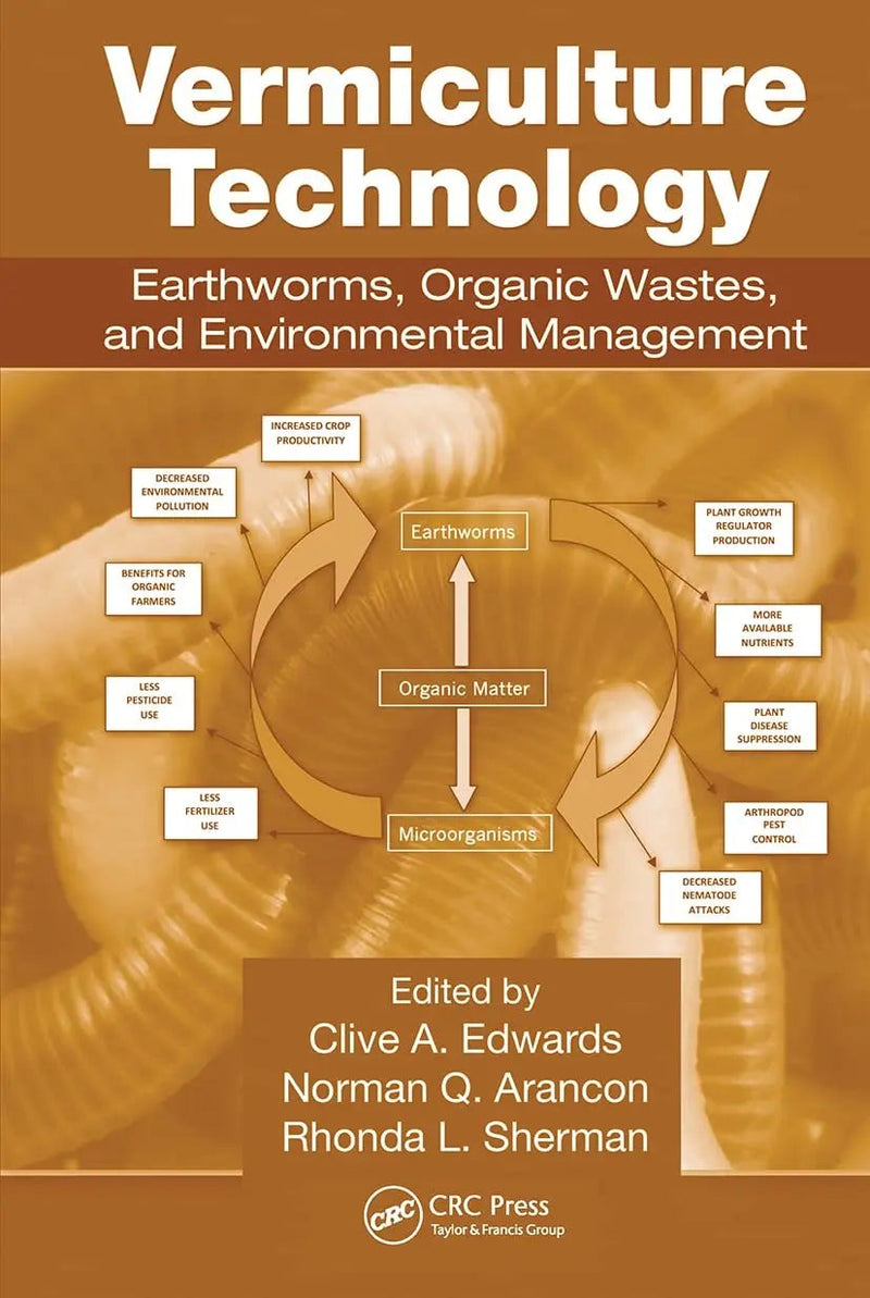 Vermiculture Technology Earthworms, Organic Wastes, and Environmental Management by Clive A. Edwards 1st Edition ISBN 9781032237121