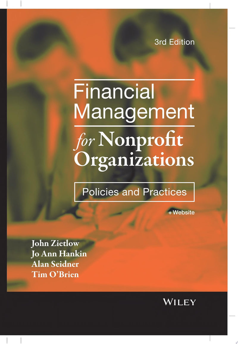 Financial Management for Nonprofit Organizations Policies and Practices 3rd Edition