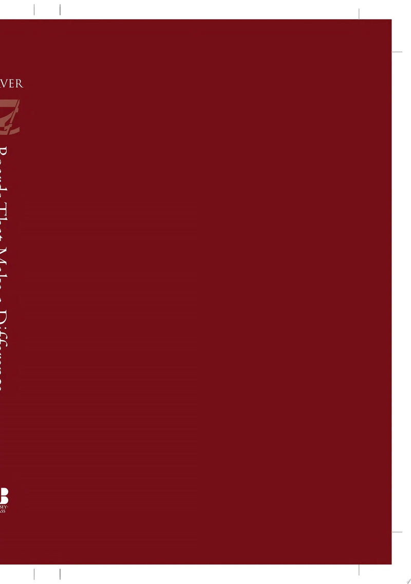 Boards That Make a Difference A New Design for Leadership in Nonprofit and Public Organizations by John Carver 3rd Edition ISBN 9780787976163