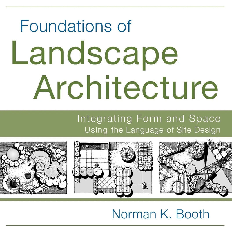 Foundations of Landscape Architecture Integrating Form and Space Using the Language of Site Design by Norman K. Booth 1st Edition ISBN 9780470635056