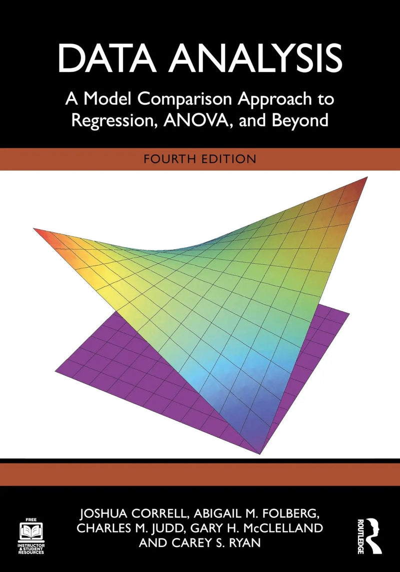 Data Analysis A Model Comparison Approach to Regression, ANOVA, and Beyond by Josh Correll 4th Edition ISBN 9781032572086