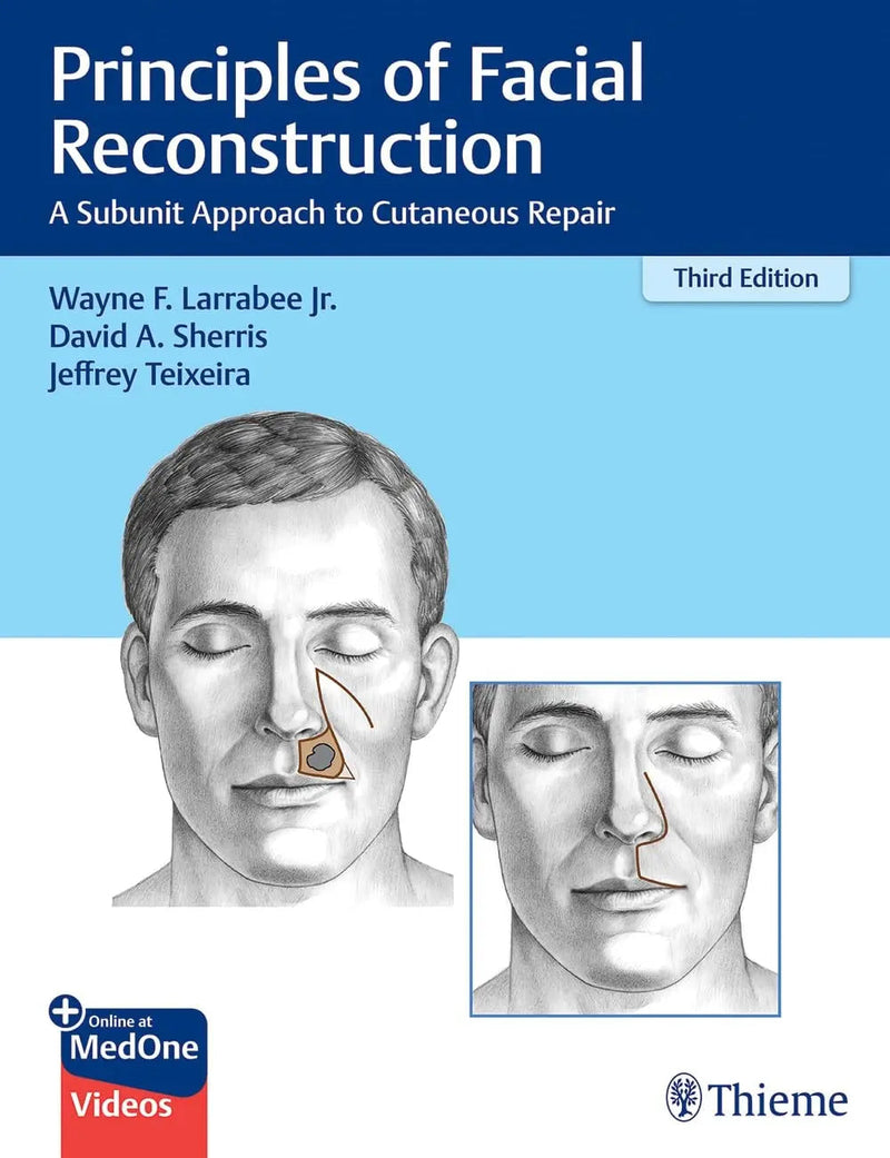Principles of Facial Reconstruction A Subunit Approach to Cutaneous Repair by Wayne F. Larrabee 3rd Edition ISBN 9781684201068