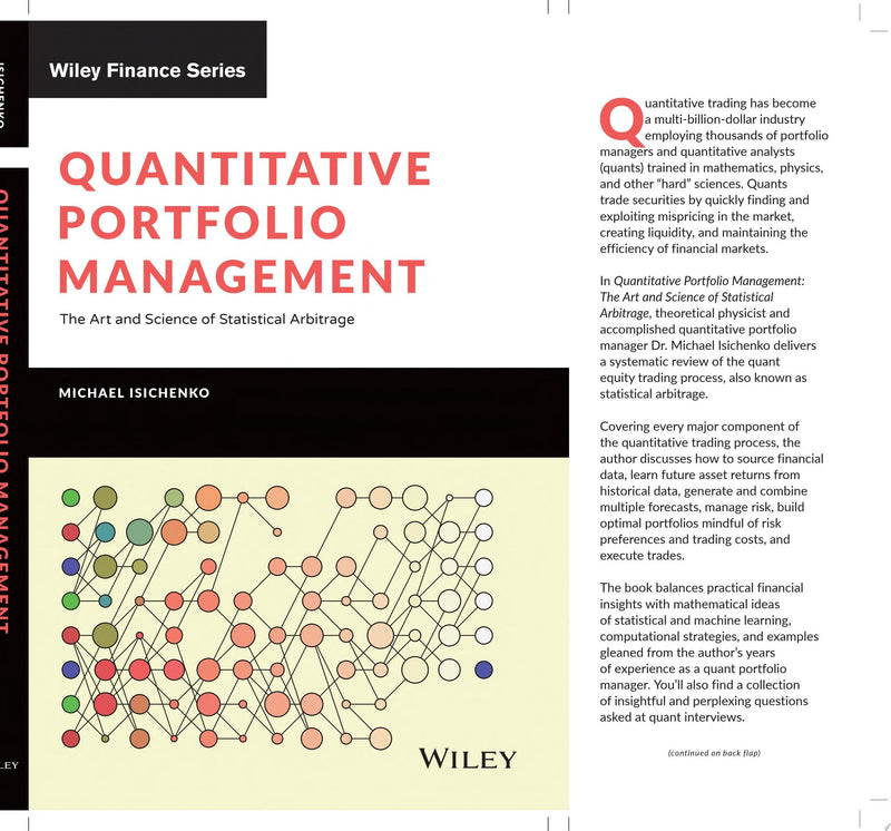 Quantitative Portfolio Management The Art and Science of Statistical Arbitrage 1st Edition