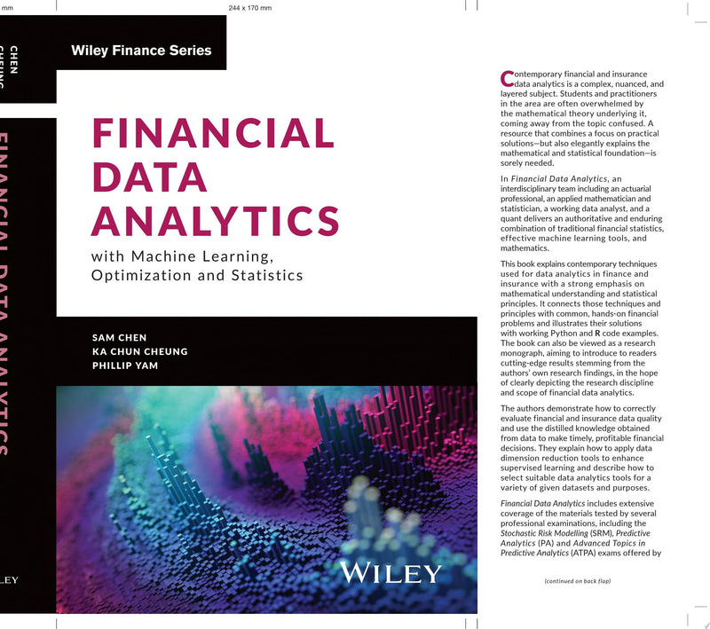 Financial Data Analytics with Machine Learning, Optimization and Statistics 1st Edition
