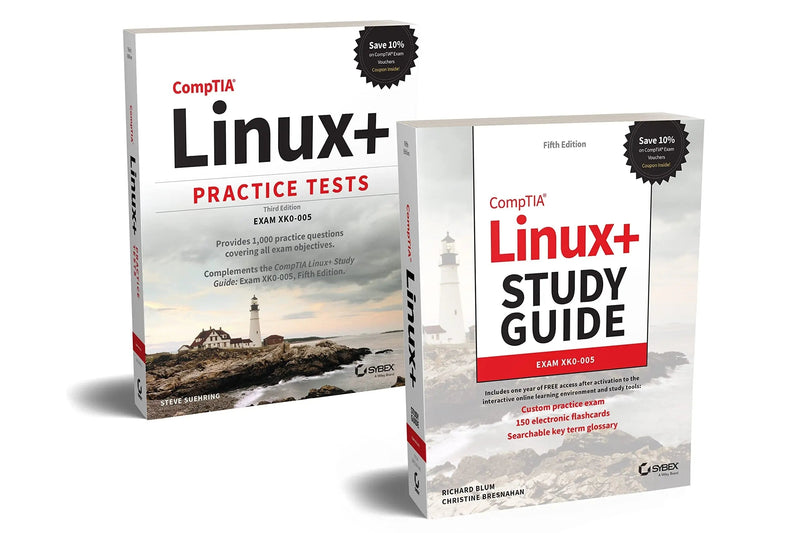 CompTIA Linux+ Certification Kit Exam XK0-005 by Richard Blum 2nd Edition ISBN 9781119880608