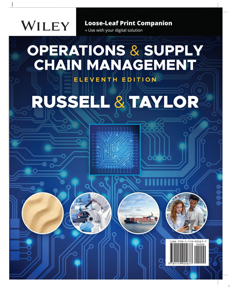 Operations and Supply Chain Management 11th Edition