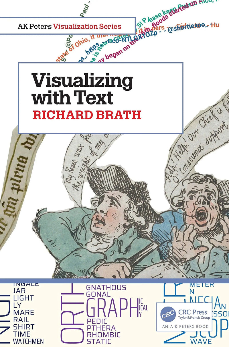 Visualizing with Text by Richard Brath 1st Edition ISBN 9780367259266