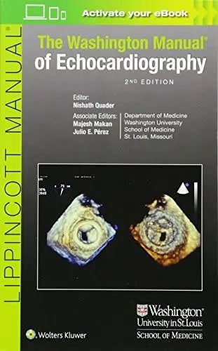 The Washington Manual of Echocardiography by Nishath Quader ISBN: 978-1496321282