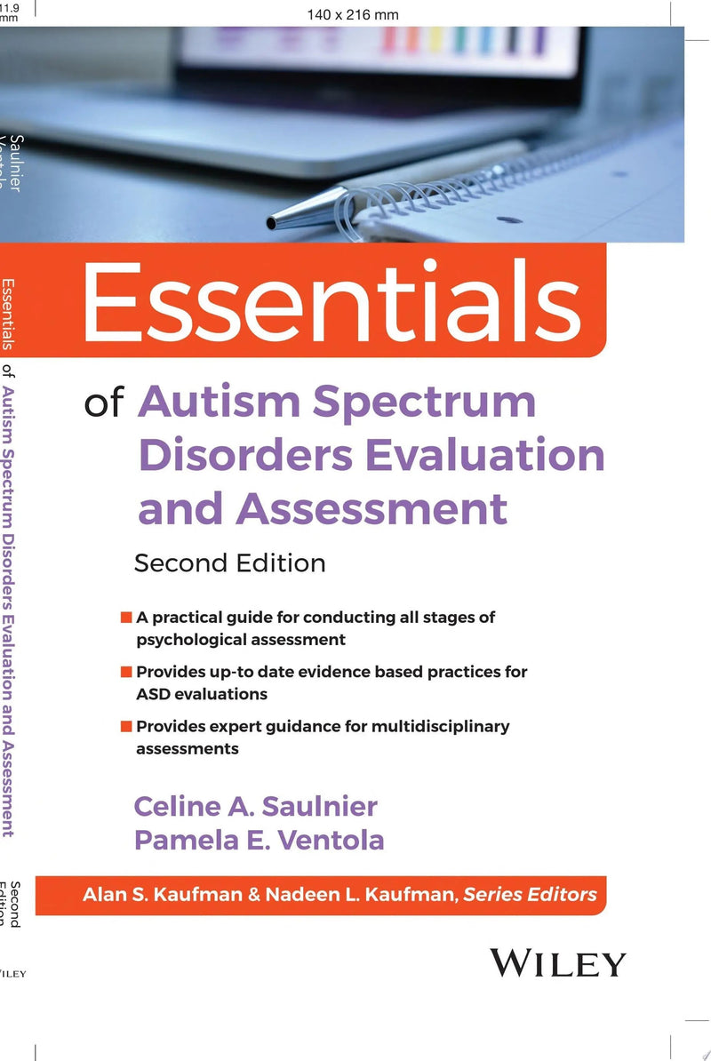 Essentials of Autism Spectrum Disorders Evaluation and Assessment by Celine A. Saulnier 2nd Edition ISBN 9781119982517