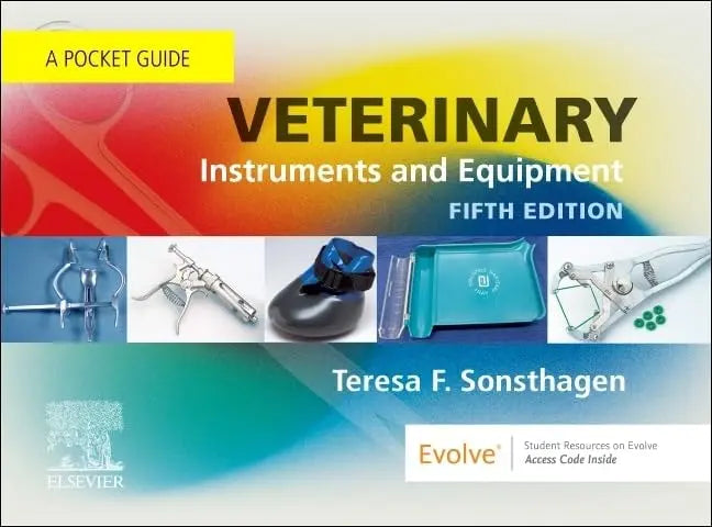Veterinary Instruments and Equipment A Pocket Guide by Teresa F. Sonsthagen 5th Edition ISBN 9780443117077