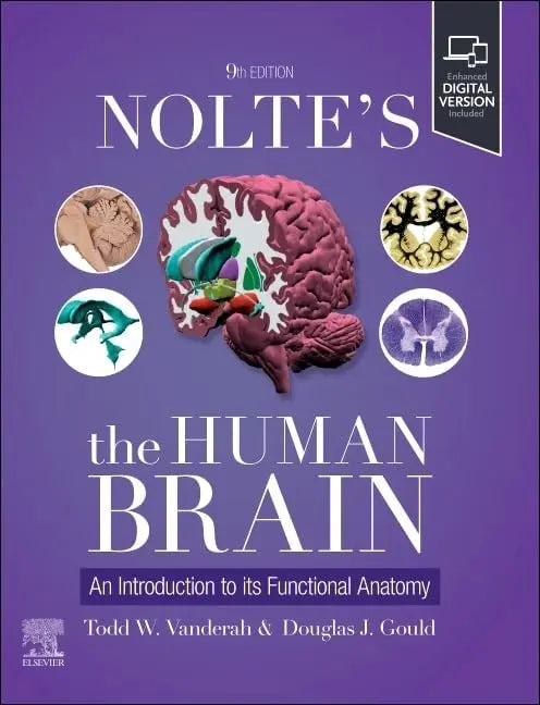 Nolte's the Human Brain An Introduction to Its Functional Anatomy by Todd W. Vanderah 9th Edition ISBN 9780443126864