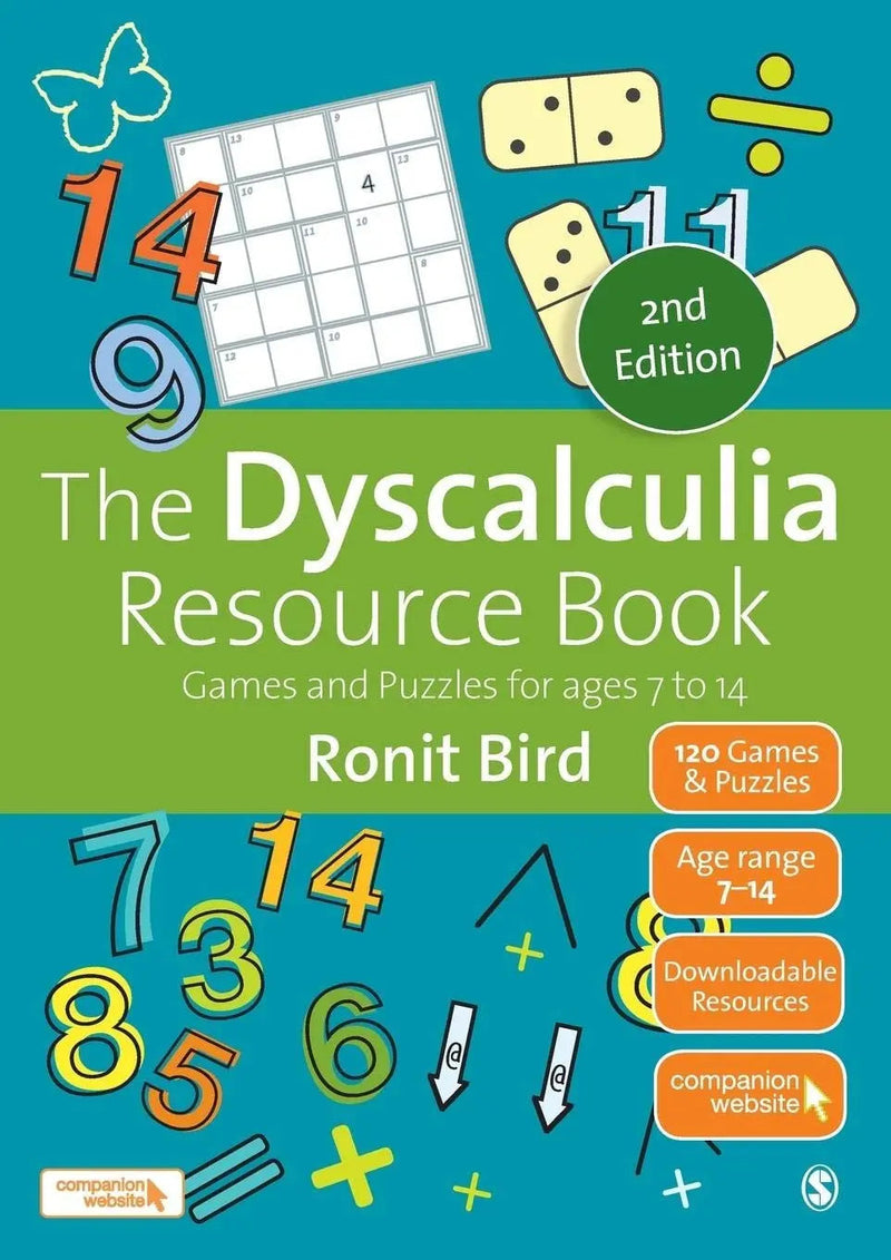 The Dyscalculia Resource Book Games and Puzzles for ages 7 to 14 by Ronit Bird ISBN 9781473975002