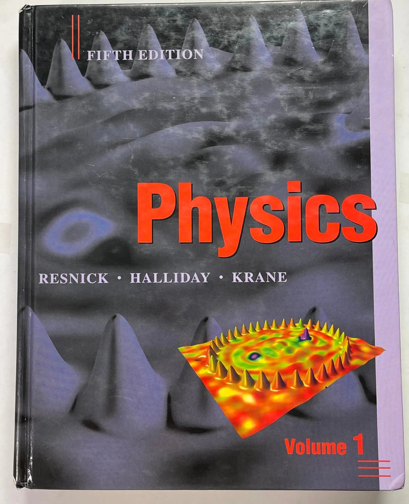 Physics, Volume 1 by Robert Resnick 5th Edition ISBN 9780471320579