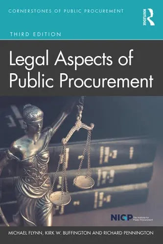 Legal Aspects of Public Procurement by Michael Flynn 3rd Edition ISBN 9780367471729