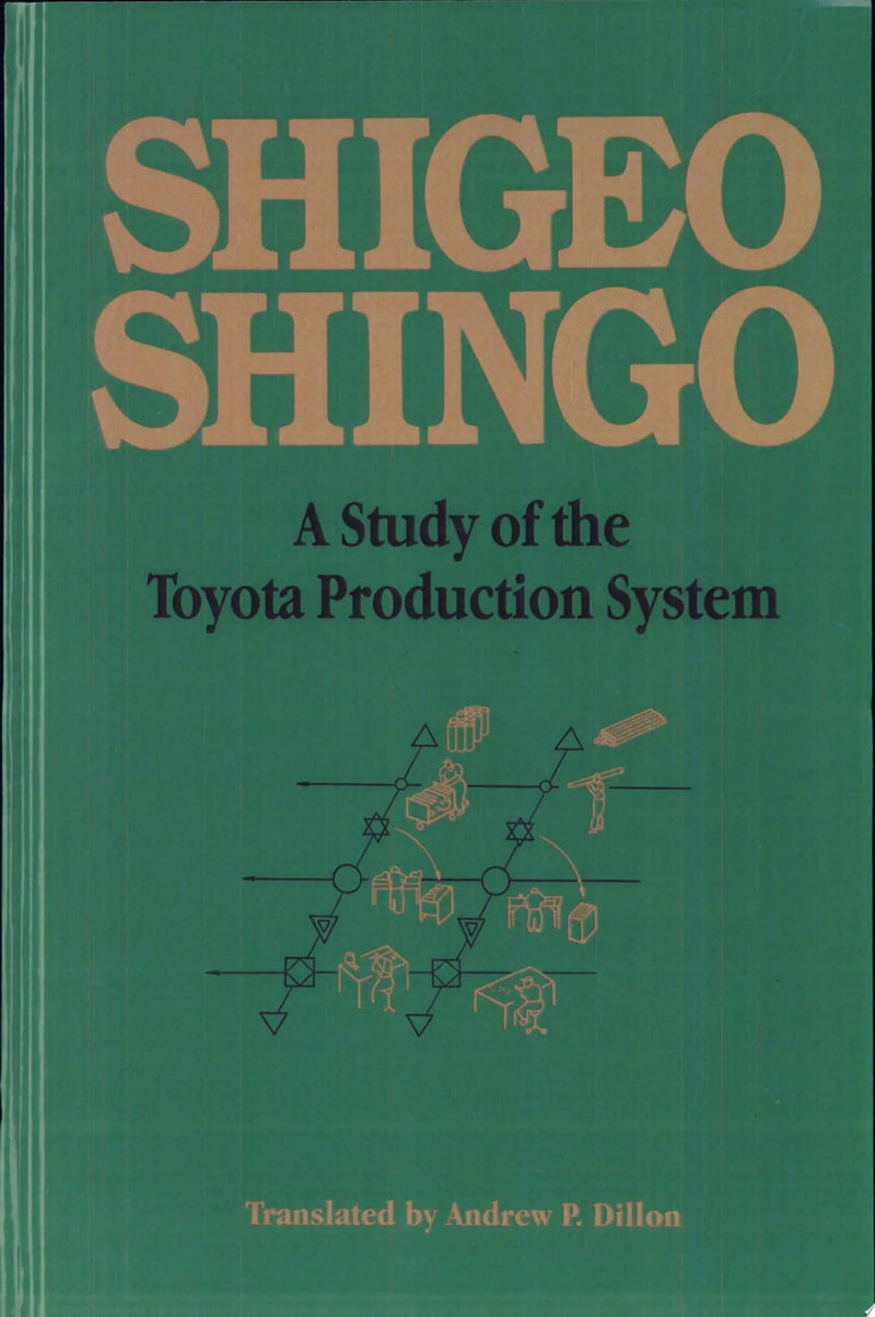 A Study of the Toyota Production System From an Industrial Engineering Viewpoint by Shigeo Shingo 1st Edition ISBN 9780915299171