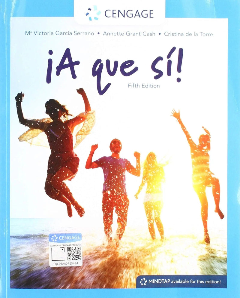 A que si! by M. Victoria Garcia Serrano 5th Edition ISBN 9780357029152