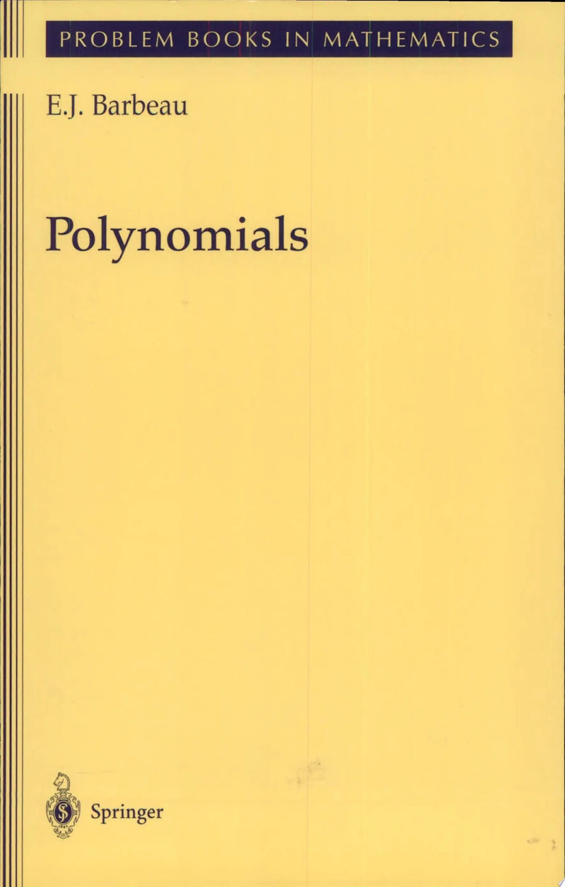 Polynomials by E.J. Barbeau