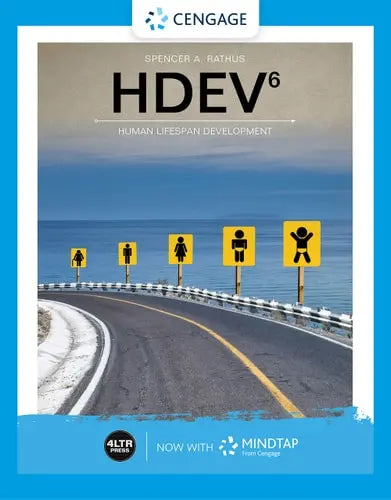 HDEV 6th by Spencer A. Rathus 6th Edition ISBN 9780357040812