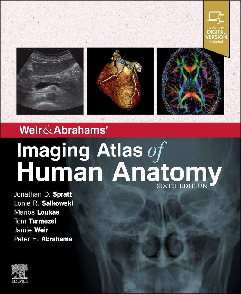 Weir & Abrahams' Imaging Atlas of Human Anatomy by Lonie R. Salkowski 6th Edition