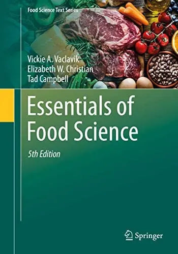 Essentials of Food Science by Vickie A. Vaclavik 5th Edition ISBN 9783030468132
