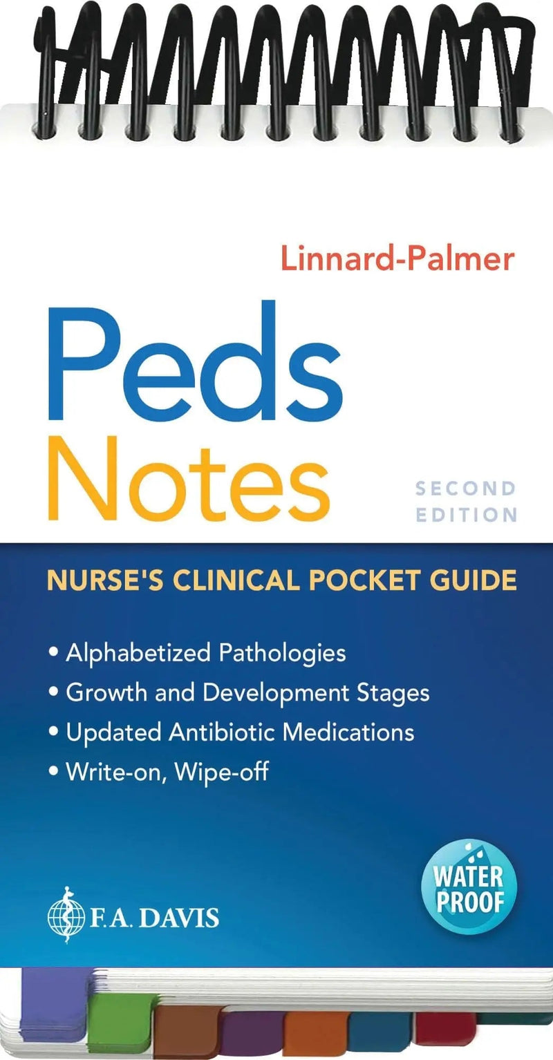 Peds Notes Nurse's Clinical Pocket Guide by Luanne Linnard-Palmer ISBN 9780803675940