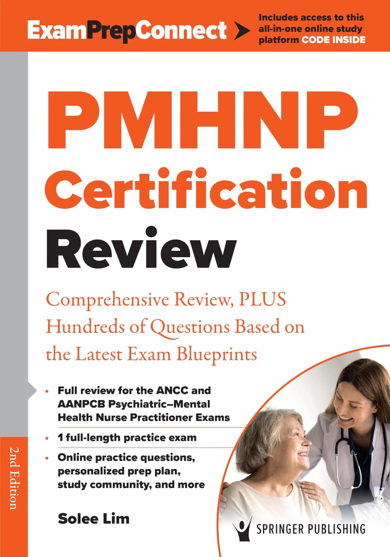 PMHNP Certification Review by Solee Lim 2nd Edition ISBN 9780826153999