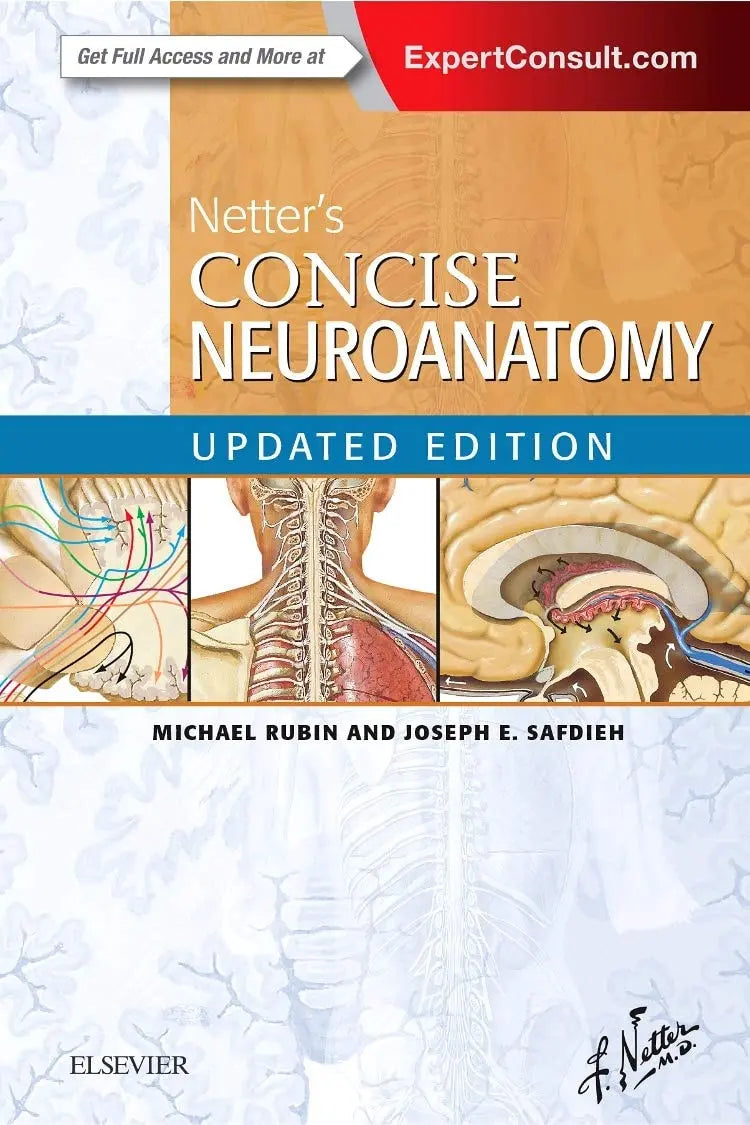 Netter's Concise Neuroanatomy by Michael Rubin 1st Edition ISBN 9780323480918