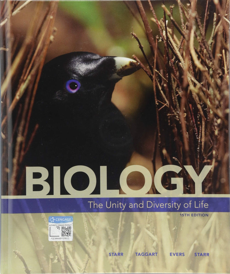 Biology: The Unity and Diversity of Life by Cecie Starr 15th Edition