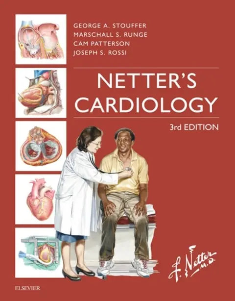 Netter's Cardiology by George A. Stouffer 3rd Edition ISBN 9780323547260