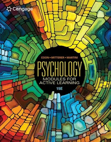 Psychology Modules for Active Learning by Dennis Coon 15th Edition ISBN 9780357371596