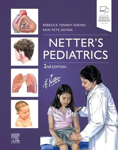 Netter's Pediatrics by Rebecca Tenney-Soeiro 2nd Edition ISBN 9780323796088