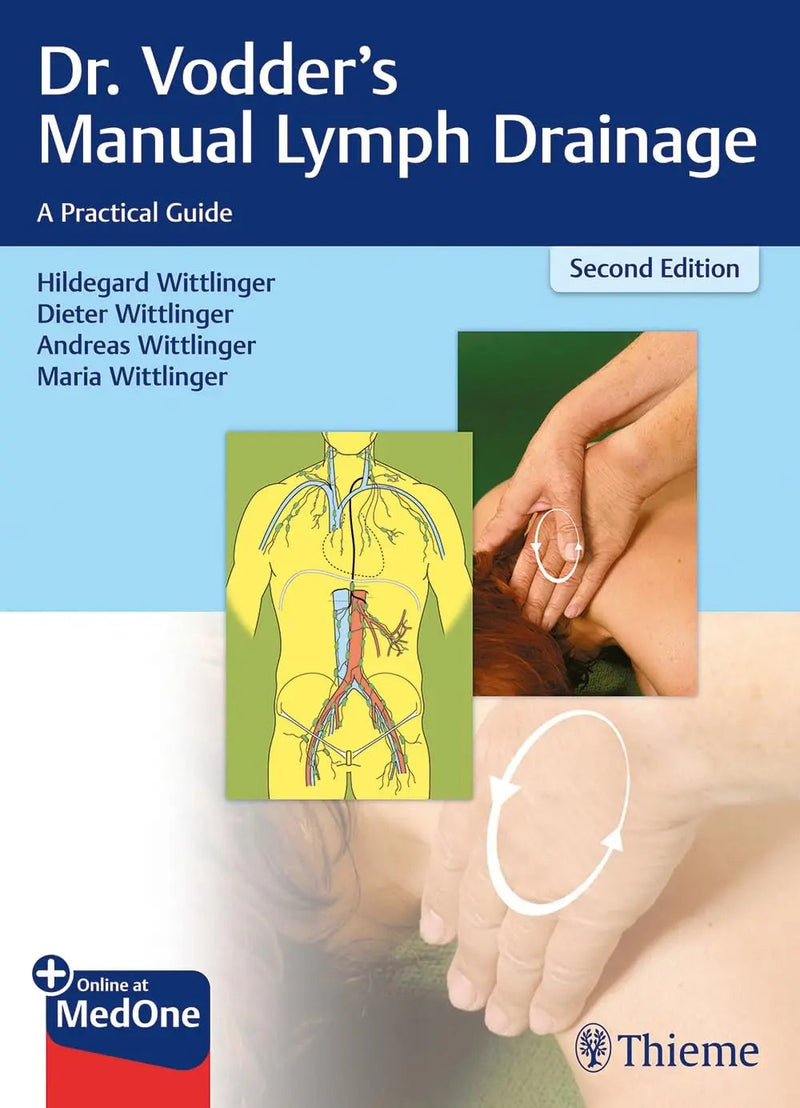 Dr. Vodder's Manual Lymph Drainage A Practical Guide by Hildegard Wittlinger 2nd Edition ISBN 9783132411449