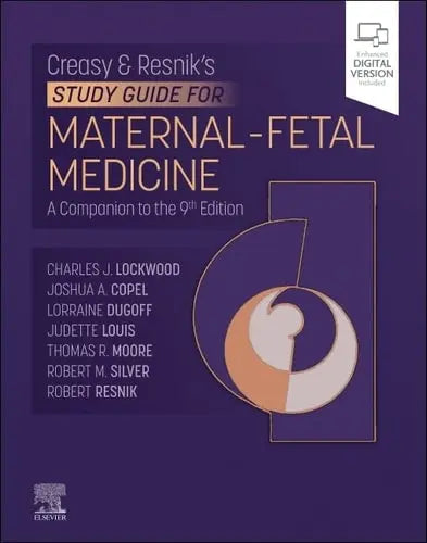 Creasy-Resnik's Study Guide for Maternal Fetal Medicine by Charles J. Lockwood 1st Edition ISBN 9780323834971