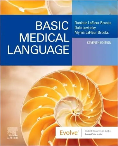 Basic Medical Language with Flash Cards by Danielle LaFleur Brooks 7th Edition ISBN 9780323876384