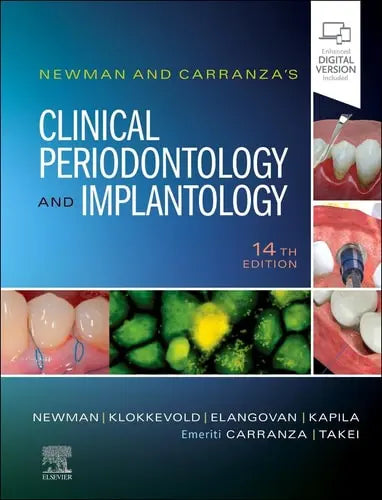 Newman and Carranza's Clinical Periodontology and Implantology by Michael G. Newman 14th Edition ISBN 9780323878876