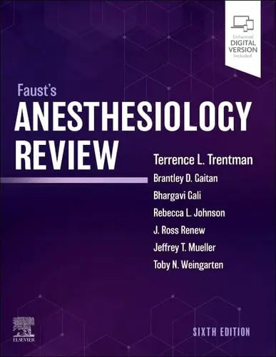 Faust's Anesthesiology Review by Brantley D. Gaitan 6th Edition ISBN 9780323879163
