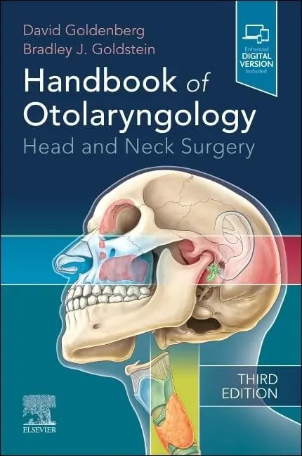 Handbook of Otolaryngology Head and Neck Surgery by David Goldenberg 3rd Edition ISBN 9780323882668
