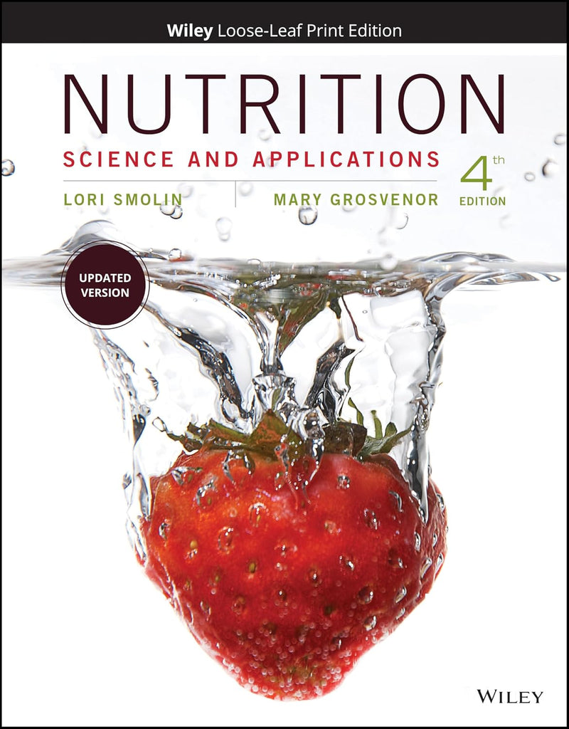 Nutrition Science and Applications 4th Edition