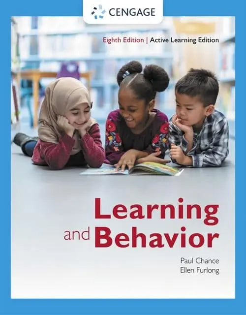 Learning and Behavior by Paul Chance 8th Edition ISBN 9780357658116