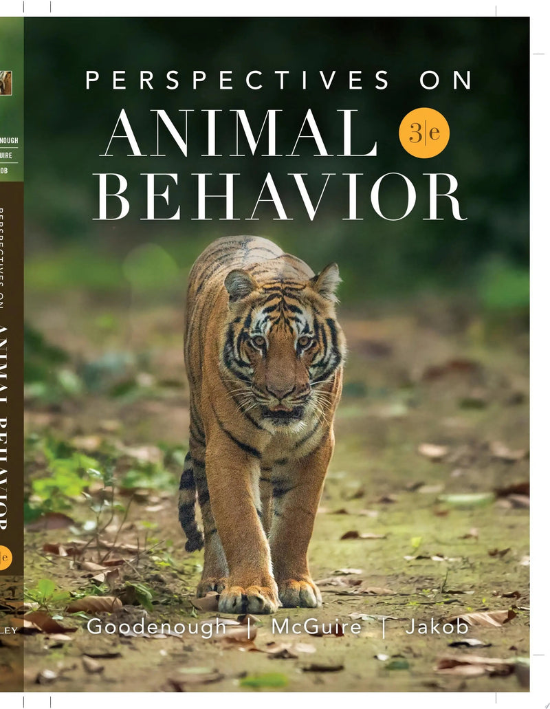 Perspectives on Animal Behavior by Judith Goodenough 3rd Edition ISBN 9780470045176