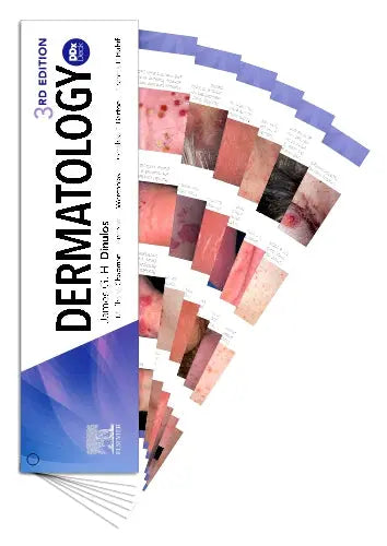 Dermatology DDX 3rd Deck by James G. H. Dinulos 3rd Edition ISBN 9780323608299